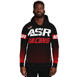 Red Black Fade Hoodie