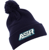 ASR Embroidered Pom Pom Beanie