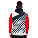 Blue Square Hoodie