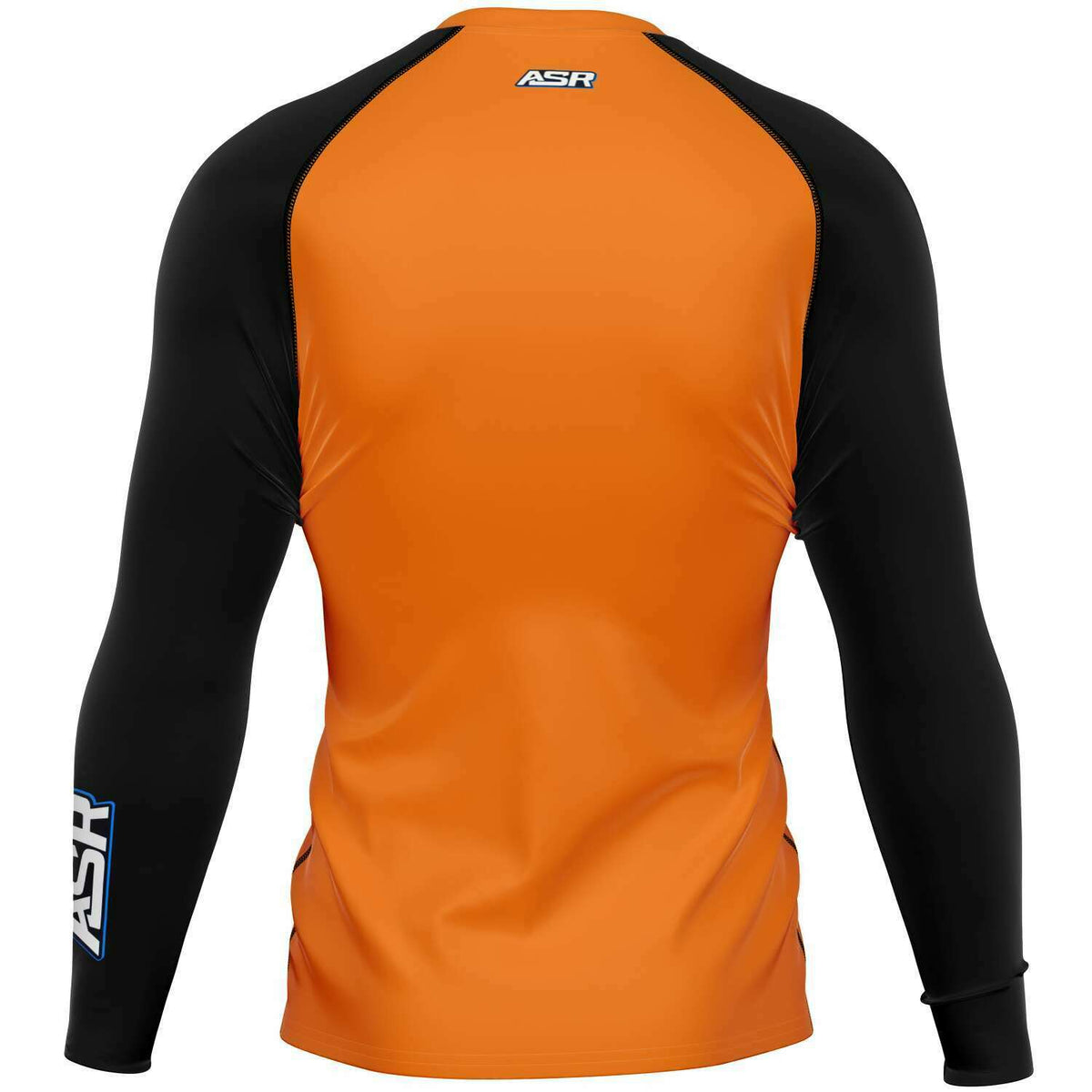 ASR Orange / Black Sleeves Performance Compression Top – asracewear