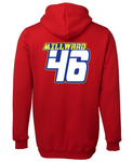 Customised Name / Number Fleecy Hoodie