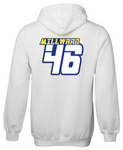 Customised Name / Number Fleecy Hoodie