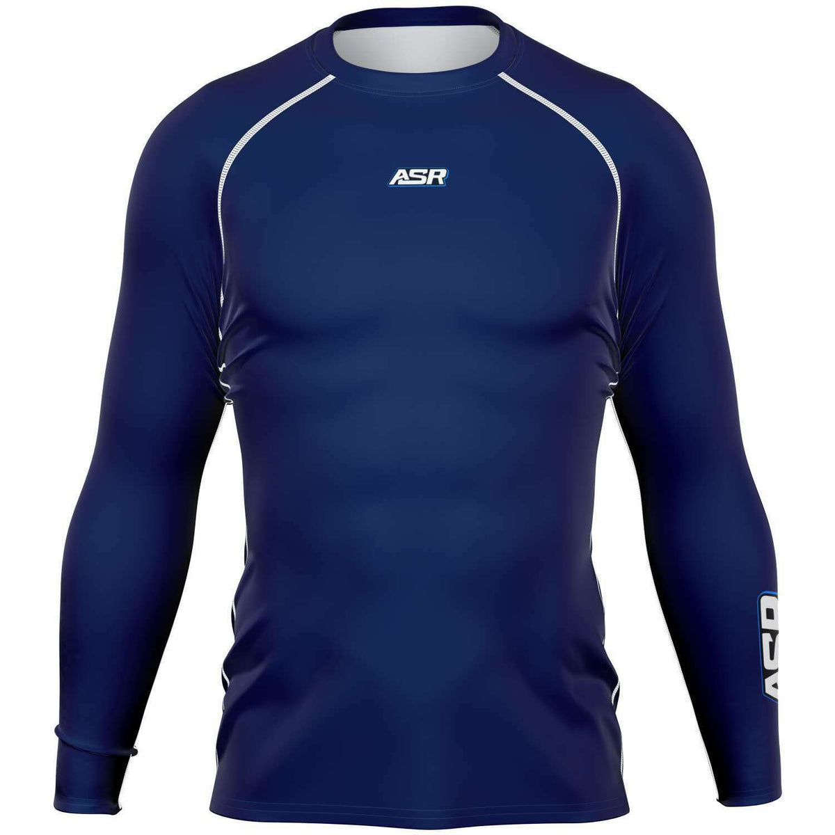ASR Navy Blue Performance Compression Top – asracewear
