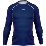 ASR Navy Blue Performance Compression Top