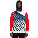 Blue Square Hoodie