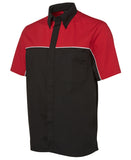 Customised Pit Crew Shirt Red / Black