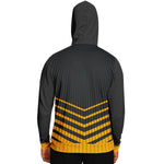 Orange Dash Hoodie