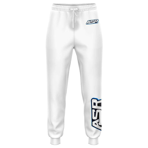 ASR White Track Pants