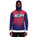 Red blue Fade Hoodie