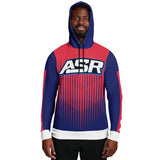 Red blue Fade Hoodie