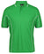 Custom Polo Shirt Green / White Piping