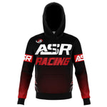 Red Black Fade Hoodie