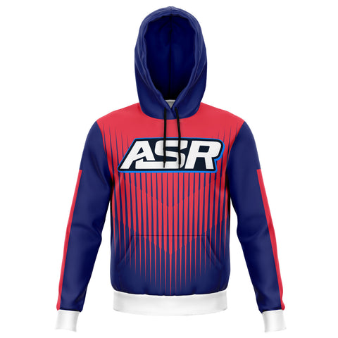 Red blue Fade Hoodie