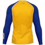 ASR Yellow / Blue Sleeves Performance Compression Top