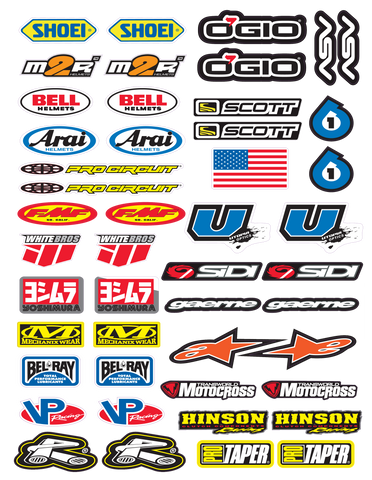 Ogio Sticker Sheet A2 (420cm X 59.4cm)