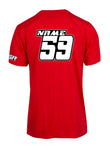 Customised Name Number T-Shirt 10 Colours