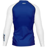 ASR Blue / White Sleeves Performance Compression Top