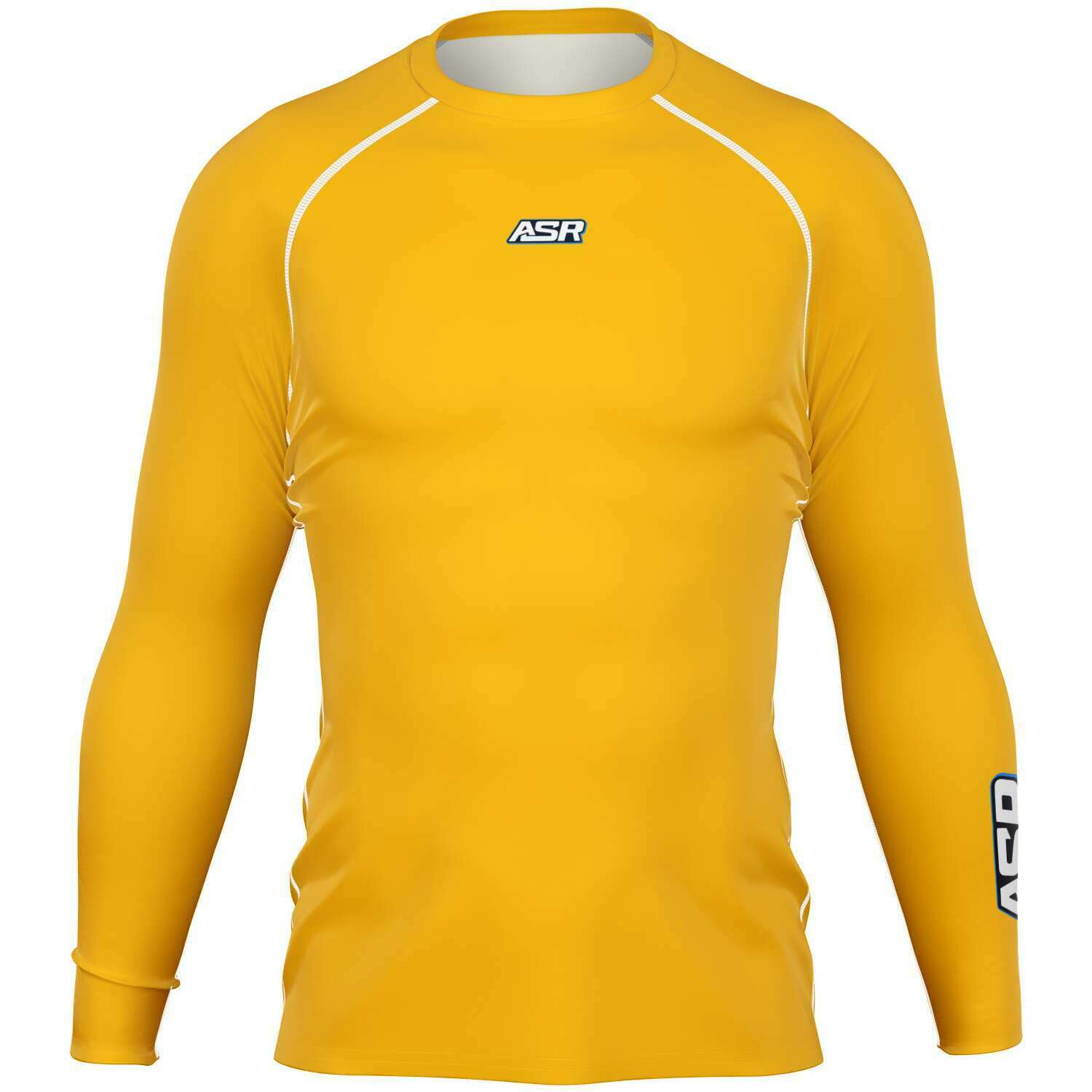 ASR Yellow Performance Compression Top