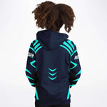 Kids Jade Stripe Hoodie