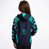 Kids Jade Stripe Hoodie