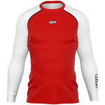 ASR Red / White Performance Compression Top