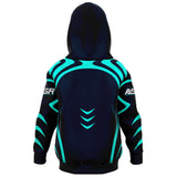 Kids Jade Stripe Hoodie