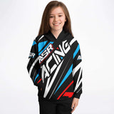 Kids Blue Abstract Hoodie