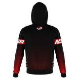 Red Black Fade Hoodie