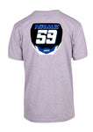 Customised Number Plate T-Shirt 10 Colours