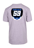 Customised Number Plate T-Shirt 10 Colours