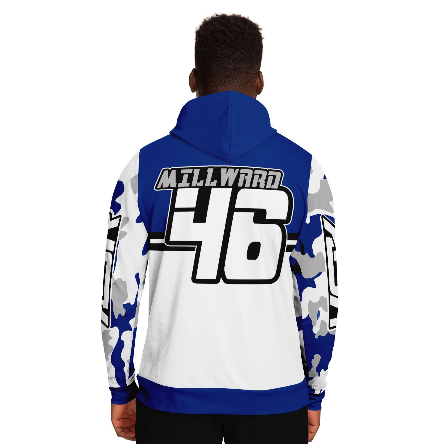 Camo store sleeve hoodie