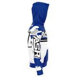 ASR Blue / White Camo Sleeved Hoodie FREE Name & Number