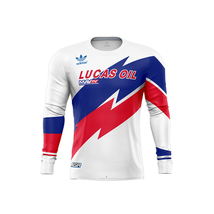 Retro Lucas Oil Racing Jersey Adult