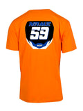 Customised Number Plate T-Shirt 10 Colours