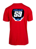 Customised Number Plate T-Shirt 10 Colours