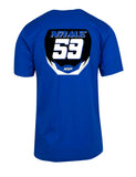 Customised Number Plate T-Shirt 10 Colours