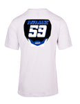 Customised Number Plate T-Shirt 10 Colours